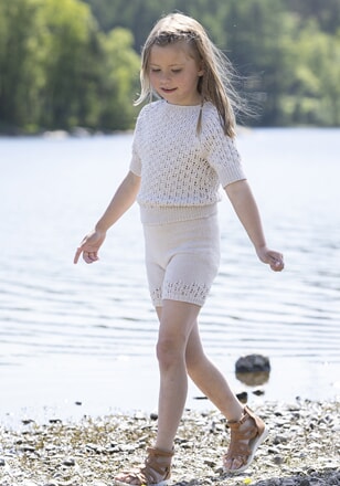 k-2325-05b "Melilla" T-skjorte og shorts