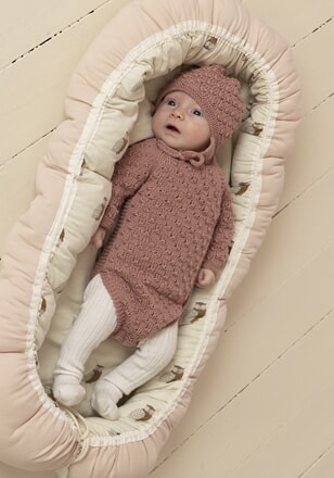k-2326-09a "Knot"-omslagsbody og lue